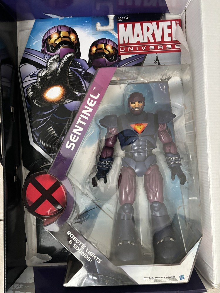 Marvel Sentinel SDCC 2011 Lights & Sounds Hasbro P/N 7153530000 – Sealed 🤖