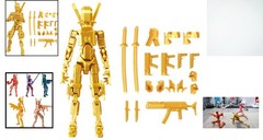 Soozafone Designed Titan 13 Action Figure – Customizable 5.5 Inch Collectible