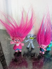 LOT 9 2015-16 DreamWorks Trolls Guy Diamond Queen Poppy + 7