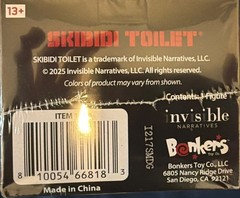 Skibidi Toilet Series 2 Collector Figure Pack [1 RANDOM Stylized Figure]