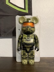 BE@RBRICK Halo Master Chief 400% Green