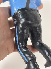 WWF LJN Superstars 1989 Big Bossman Black Card Wrestling Action Figure WWE
