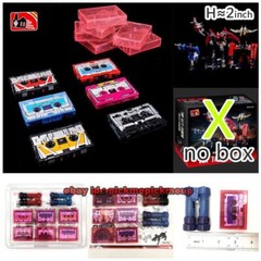 THF-01P 6-Tape Cassette Soundwave Laserbeak 2in Action Figure Robot Toy Collect