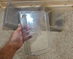 22X PROTECTO-PAK DISPLAY CASE CARDED FIGURES PROTECTOR 5 7/8″ x 9 7/8″ x 1 3/4″