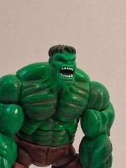 The Incredible Hulk “Gamma Punch Hulk W/ Bruce Banner” Figures 2004 ToyBiz