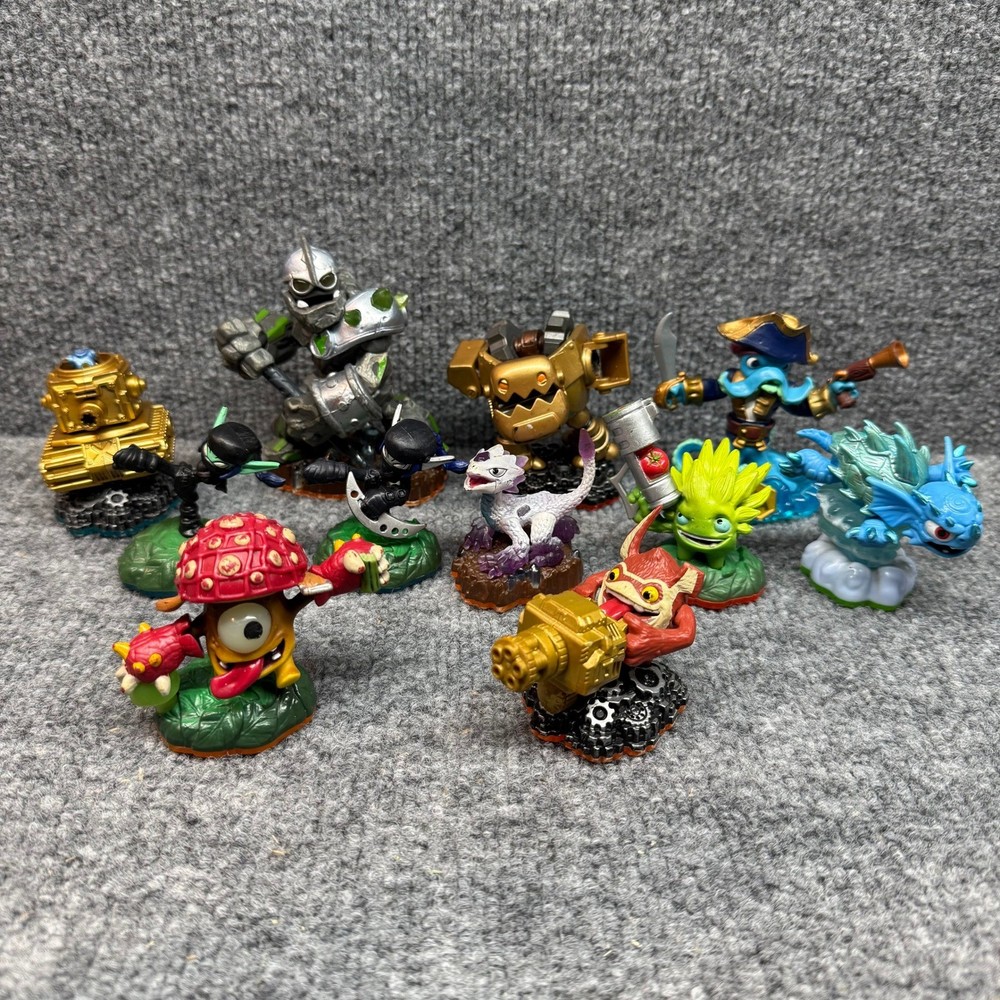 Skylanders Lot 11 Broken Figures Spyro’s Adventure Giants Swap Force