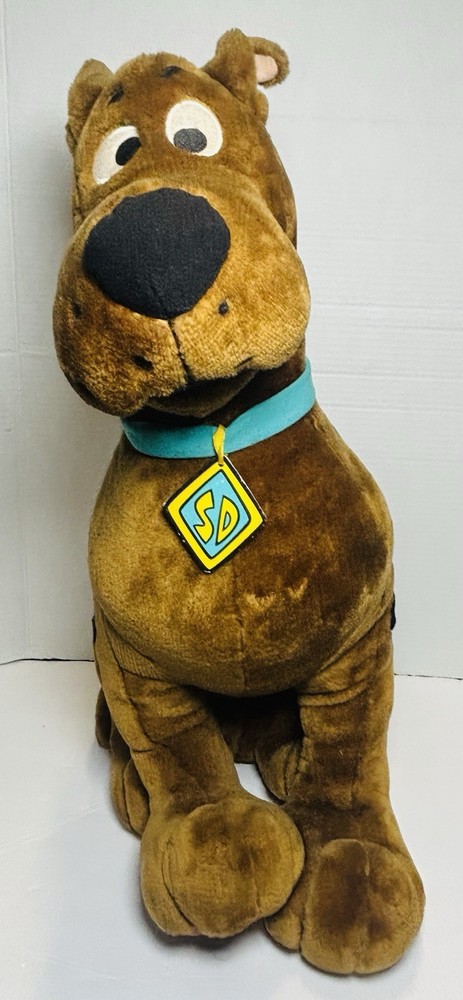 VINTAGE 1998 CARTOON NETWORK SCOOBY DOO 24″ GIANT JUMBO PLUSH !