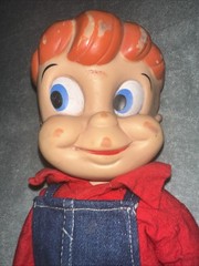 1954 Joe Palooka Little Max hard plastic doll 16 inch Vintage Comic Character
