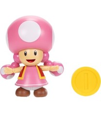 2024 JAKKS Pacific World of Nintendo Figure: TOADETTE (w/ Coin)