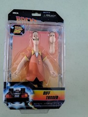 BACK TO THE FUTURE Marty McFly Doc Brown & Biff Tanner NECA Toony Set