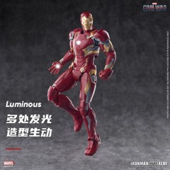 1/9 Morstorm Iron Man MK46 Plastic Model Kit Action Figure Standard edition