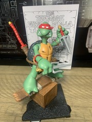 Playmates LEO + DON + RAPH + MIKE Sketch Set TEENAGE MUTANT NINJA TURTLES 5in.