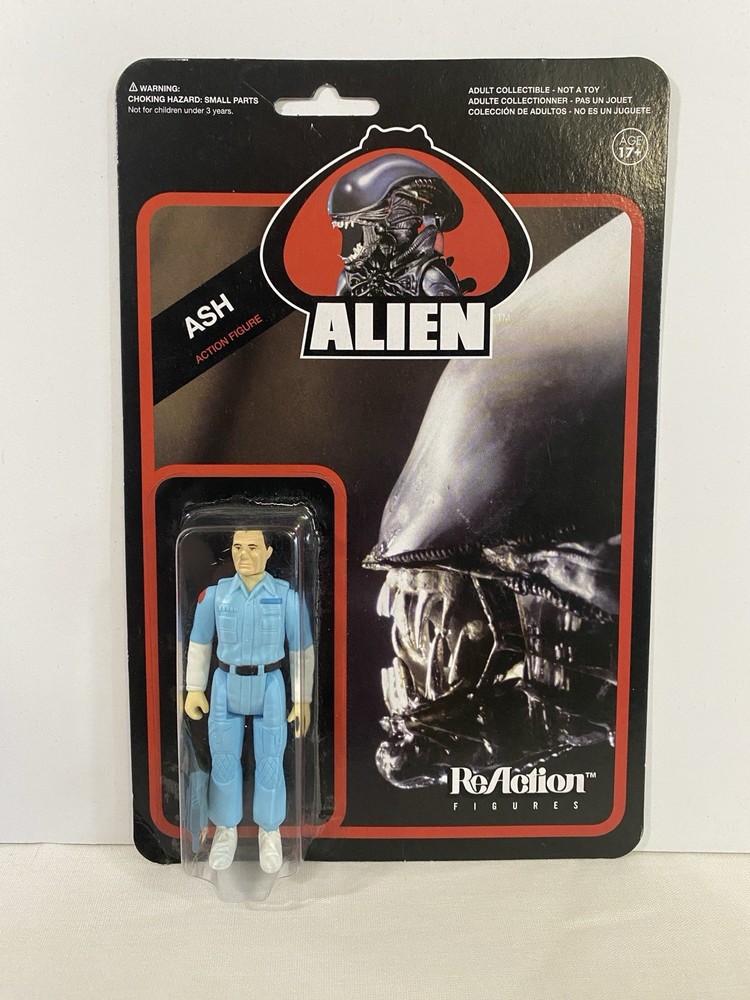 Alien ASH Figure 2013 Super7 ReAction retro 3 3/4″ figure