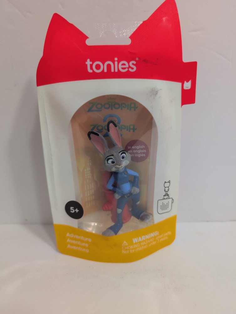 Tonies Judy Hopps Audio Toy Figurine from Disney’s Zootopia & Zootopia 2 NIB