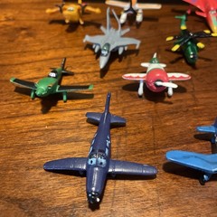 Disney Planes PLASTIC Lot Of 10 Used And Played With Have Flaws