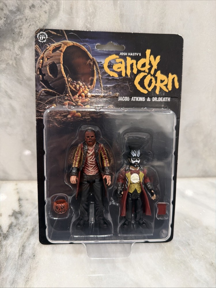 Candy Corn 2 Pack Jacob Atkins & Dr. Death 3.75in Action Figures Josh Hasty NEW