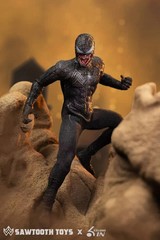 SAWTOOTH TOYS X 6in Studio 1/12 Venom Symbiotic Variant Action Figure Model Toys