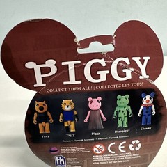 Piggy Clowny Action Figure Series 1 with Exclusive DLC Code 3.5″ Distressed Mak