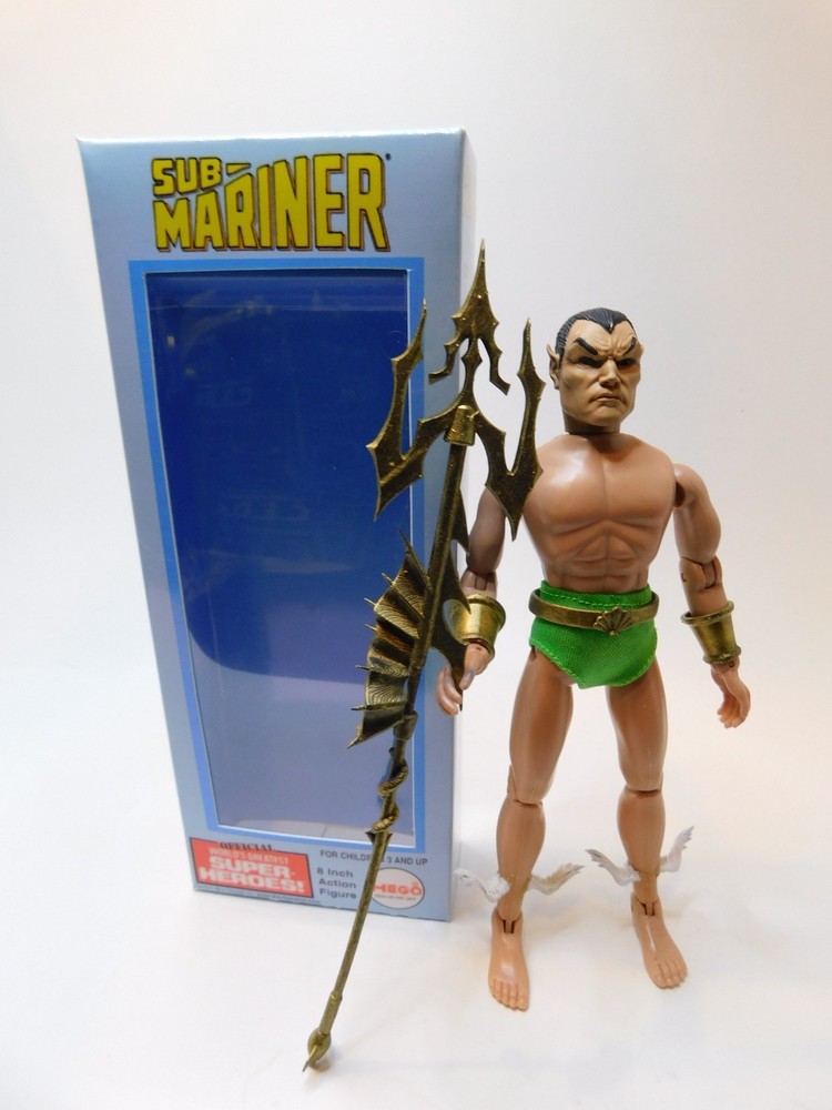 Mego 8″ Action Figure Custom Marvel Comics Winged Namor Sub-Mariner 1 Boxed