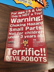 Fling The Monkey Robo Devilrobots x adFuture Workshop Vinyl Figure 2004
