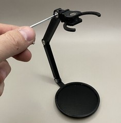Action Figure Flight Stand, Adjustable!