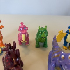 Downtown Disney TRex Cafe Toy Dinosaurs Souvenir Lot Of 8 Miniature Figures