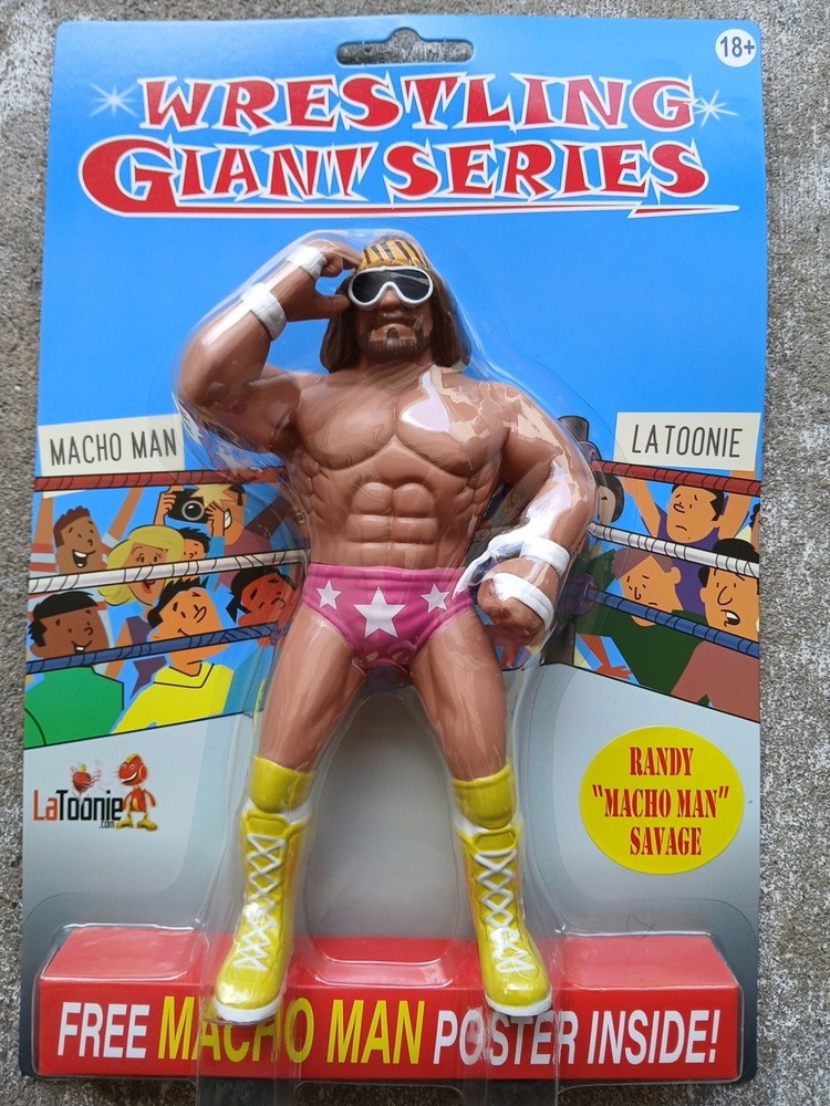 LJN Style Macho Man Randy Savage Old-School WWF LJN Style
