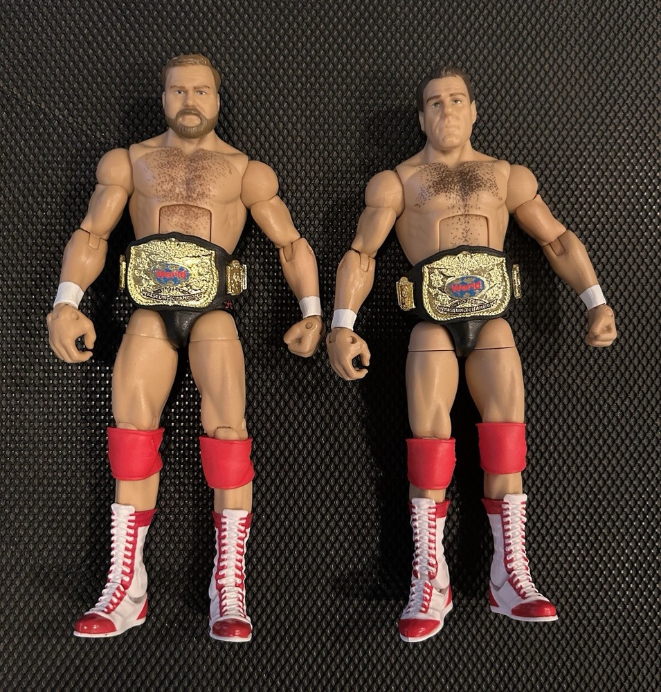 WWE Mattel Matty Collector Arn Anderson Tully Blanchard Brain Busters!