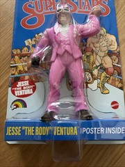 WWE Mattel LJN Superstars JESSE VENTURA Blue Card Target Series 2 RETRO WWF