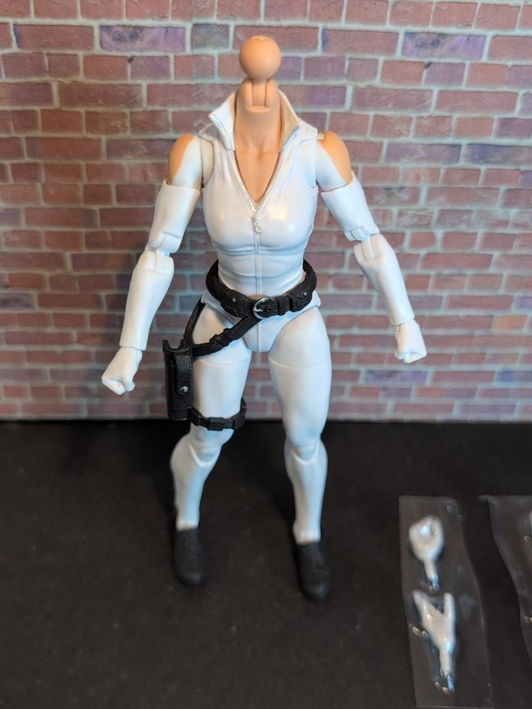 Marvel Legends Series Sharon Carter “BODY & EXTRA HANDS ONLY” 6″ Female Action