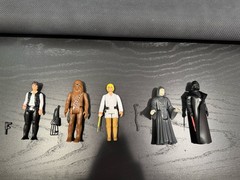 Hasbro Kenner Star Wars Retro Collection Lot, 5 Figures And Accessories