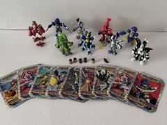 Medabots Action Figures {9} Hasbro Takara Tomy 2.5” Mini Figures & Cards