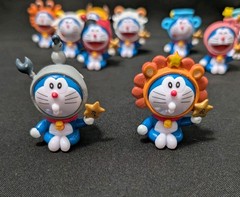 Doraemon Zodiac 11 Pcs Collectible Figures, Used