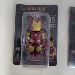 Marvel Bearbrick X-Men | Iron Man Keychain By Medicom Prize Japan Lot of 4