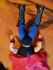 Marvel Thor Action Figure w/ Red Cloth Cape, Winged Helmet, Black Blue Outfit