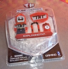 Tube Heroes, action figure, New in package, ExplodingTNT, 3″ H by Jazwares