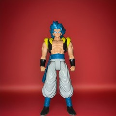 Dragon Ball Gogeta Blue Hair Action Figure Plastic Anime Manga 11 Inches Tall