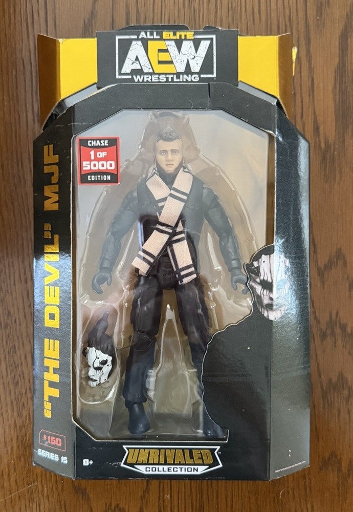 AEW Unrivaled Collection “The Devil” MJF CHASE 1/5000 #150 Series 15 Jazwares