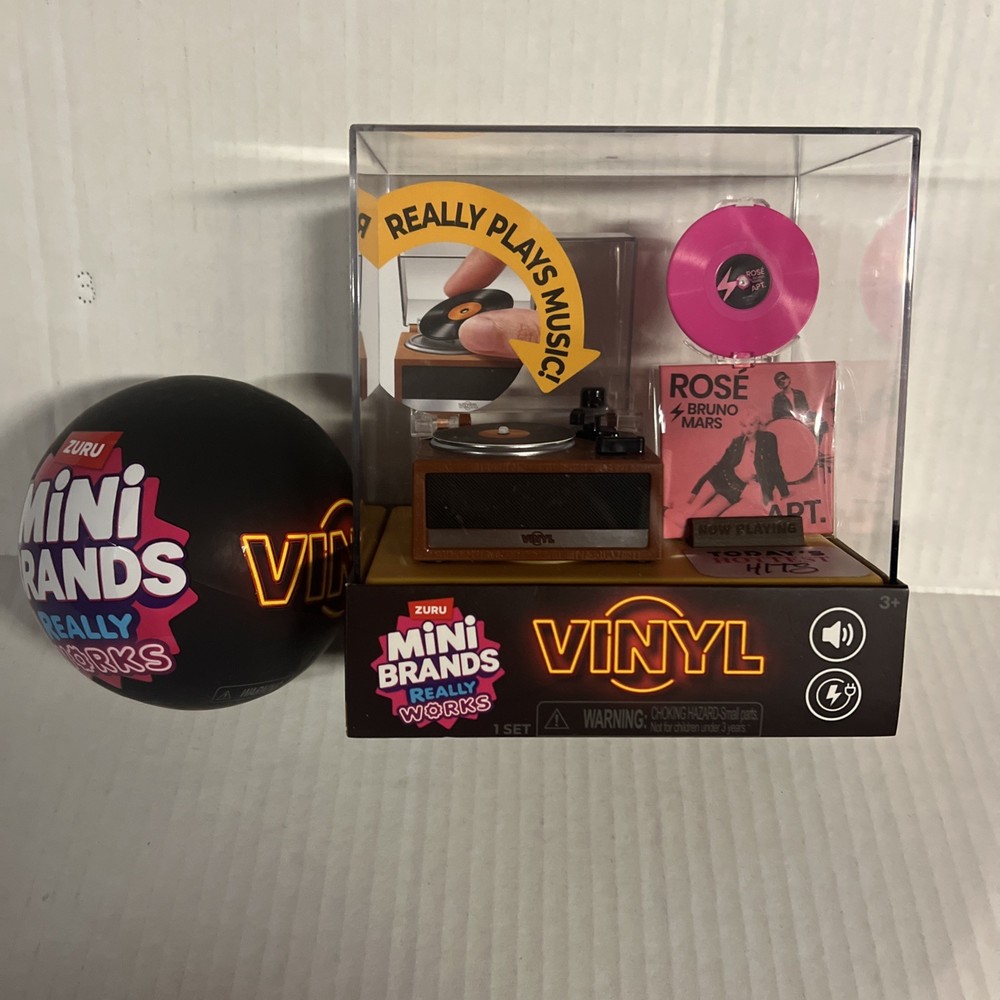 Zuru Mini Brands Really Works Vinyl Includes 1 Mystery Balls Everything Sealed