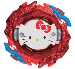 TAKARA TOMY Astral Hello Kitty .Ov.R’-0 Burst DB Beyblade B-00 – USA SELLER!
