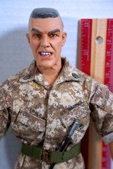 Xtra Salty Gunnery SGT. R. Lee Ermey 12” Action Figure Full Metal Jacket NO BOX