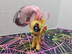 My Little Pony G4 Fluttershy Goth Pony Mania Ponymania FIM Pegasus TAIL CUT OFF