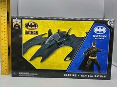 DC Spin Master Batman Returns Batwing & 4” Figure 85 Yrs Keaton Limited Edition