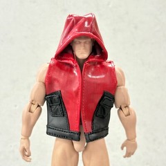 B-Grade 1/12 Custom Hooded Vest for McFarlane Dawn of DC Red Hood