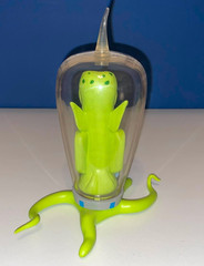 Playmates SIMPSONS Treehouse of Horror Kang Kodos Homer Spaceship Loose Complete
