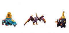 Miniforce Dinoid Warrior DINO EMPEROR 5-Robot Combine Transformer Robot Toy