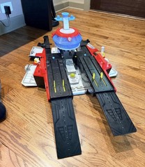 Paw Patrol Mighty Movie Aircraft Carrier HQ + 7 Vehicles & Characters