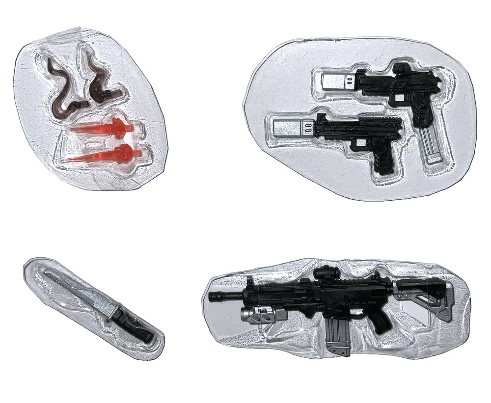 Marvel Legends SHIELD AGENT WEAPON LOT Knife Rifle Effects 6″ Figure Series