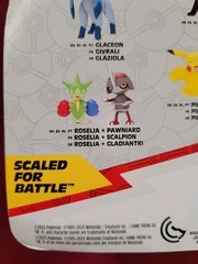 Pokemon Battle Ready Figure Set-Omanyte-Lucario-Pikachu *Free Shipping