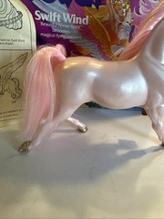 Vintage 1984 Princess Of Power Swift Wind Unicorn With Box & Doll